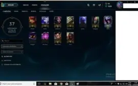 conta para smurf lvl 31 unranked