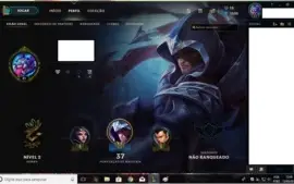 conta para smurf lvl 31 unranked
