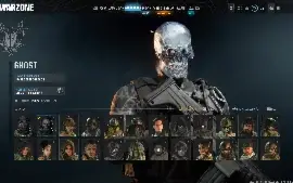 Conta Cod completa com skins de maestria desde o mw2