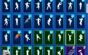Fortnite 85 Skins , + de 75 Emotes com SALVE O MUNDO