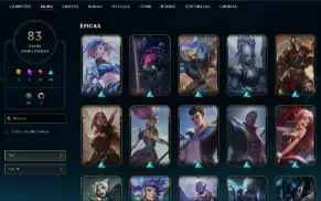 Conta ex diamante - 83 Skins