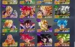 Conta de dragon ball legends, 225 salários lvl 200