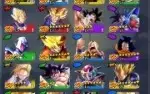 Conta de dragon ball legends, 225 salários lvl 200
