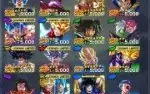 Conta de dragon ball legends, 225 salários lvl 200