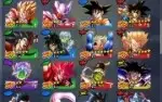 Conta de dragon ball legends, 225 salários lvl 200