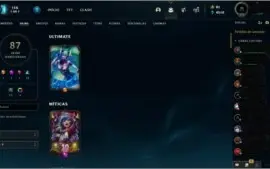 Conta LOL Prata 1 Solo/Duo