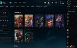Conta LOL Prata 1 Solo/Duo