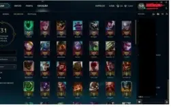 Conta prata V, 94 champions 14 skins Runa/Talentos