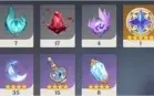 Eula + Tumulo + Baal + Hutao + Zhongli + Diluc + Harpa Jean
