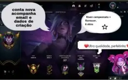 CONTA G4 - Riven campeonato + florescer
