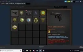 Conta Steam - Nível 102, CSGO medalhas RARISSIMAS, 110 jogos