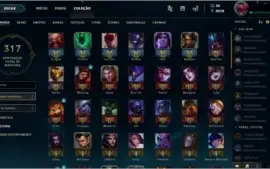 Vendo conta de lol ou troco por skins do csgo