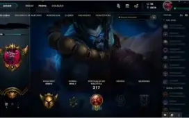 Vendo conta de lol ou troco por skins do csgo