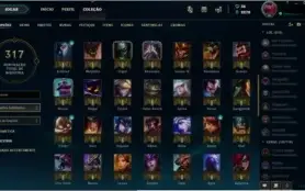 Vendo conta de lol ou troco por skins do csgo