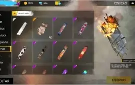 Free Fire lvl 53 (Várias Skins)