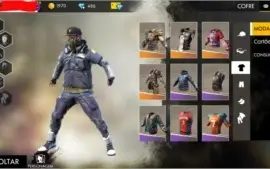Free Fire lvl 53 (Várias Skins)