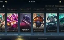 WILD RIFT 92 SKINS; PASSE ON; 770 WC;18K PONTOS COLECIONADOR