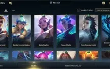 WILD RIFT 92 SKINS; PASSE ON; 770 WC;18K PONTOS COLECIONADOR