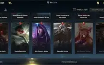 WILD RIFT 92 SKINS; PASSE ON; 770 WC;18K PONTOS COLECIONADOR