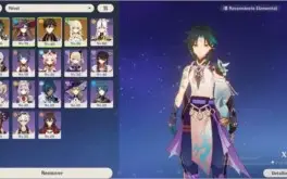 CONTA AR 44 COM MONA XIAO ZHONGLI E ORGULHO CELESTIAL
