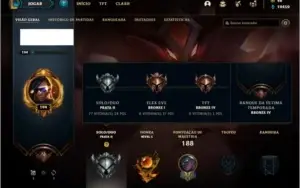 Conta prata 2 com 75 champs e 70 skins + 1 Prestigio