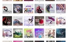 Pack Canva Dança - 36 Artes Editáveis