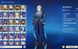 Gi Ar 51 Neuvillette+Bis+Nahida+Kazuha+Zhongli+Furina+++++