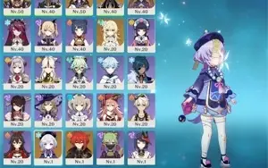 Arataki Itto, Zhongli, Albedo e Gorou=Mono Geo completo Ar34