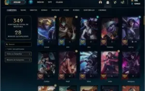 Conta prata 4 com 94 champs, 91 skins ( MAIN ADC )