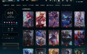Conta Lol - 605 Skins (Ahri Imortalizada)