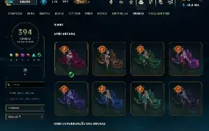 Conta Lol - 605 Skins (Ahri Imortalizada)