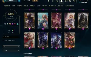 Conta Lol - 605 Skins (Ahri Imortalizada)