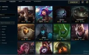 vendo conta de league of legends