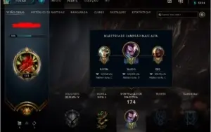 CONTA DE LOL NV 101, UNRANKED, MAIN YASUO, 19 SKINS!!