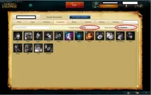 Conta lol Ouro 1 Season 5