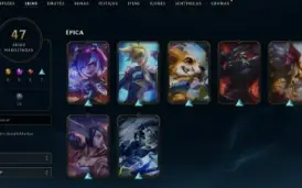 Conta League of Legends Full Acesso - 72 Champs e 47 Skins