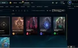 Conta de League of Legends nivel 40 unranked