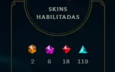 Conta Lol Lv447 C/ Todos Os Campeões E 278 Skins E Cromas