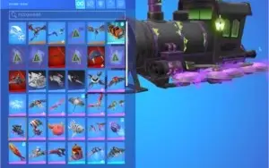 conta fortinite rara season 7 ate a 5 cap 2 103 skins