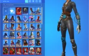 conta fortinite rara season 7 ate a 5 cap 2 103 skins