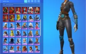 conta fortinite rara season 7 ate a 5 cap 2 103 skins