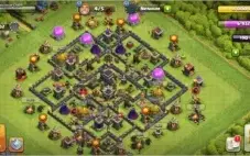 Clash of clans cv9 quase full