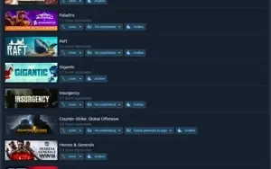CONTA STEAM CS/RUST/R6/RAFT/GTA/ARK/NARUTO/GREENHEL/THEFORES