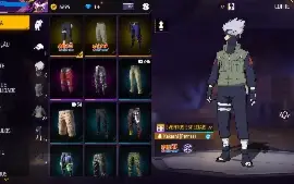 Conta Freefire desafiante e mestre no cs