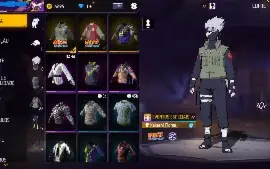 Conta Freefire desafiante e mestre no cs