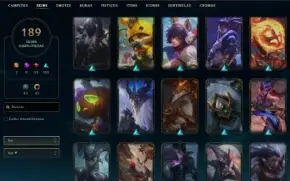 CONTA MESTRE FULL CHAMPS COM 189 SKINS + CONTA VALORANT
