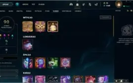 Conta Lol todos os campeões