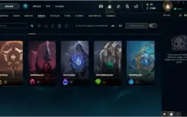 Conta Lol todos os campeões
