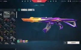 Conta VALORANT| 15 Skins | Comet Sword | Entrega Automática!