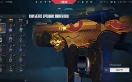 Conta VALORANT| 15 Skins | Comet Sword | Entrega Automática!